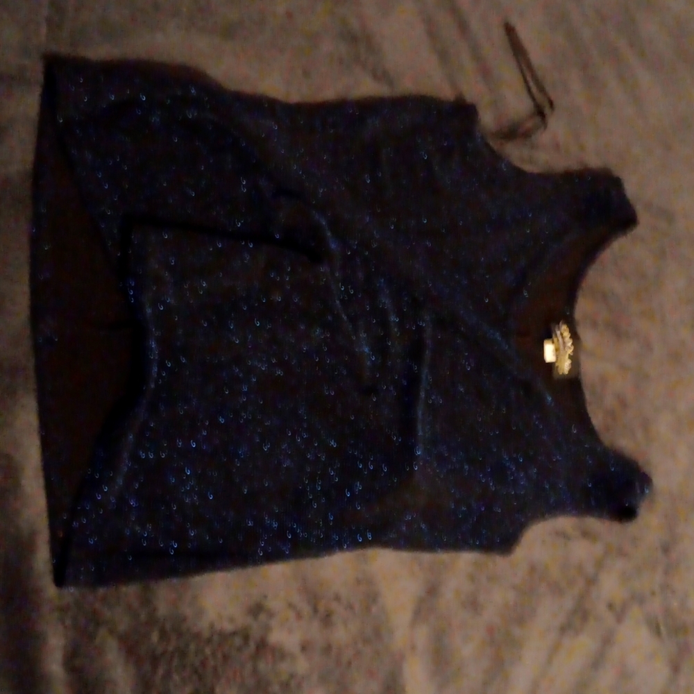 Onyx nite blue top